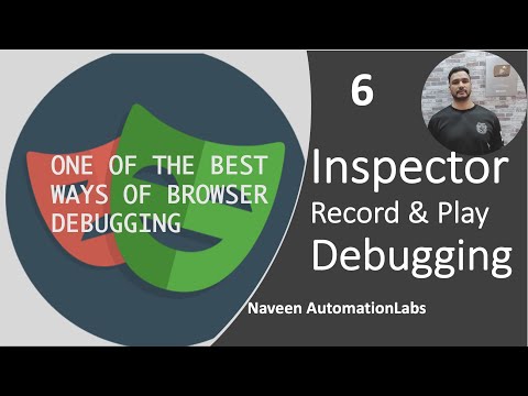 #6 Playwright Inspector - Record & Play with Debugging || Debugging is super easy now