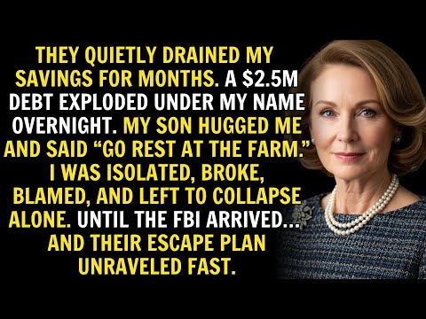 My Son And Daughter-in-Law Ruined Me With Crushing Debt Until The FBI Arrived… Then They Panicked