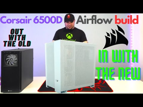 Gamers Nexus didn't like it, but I think it's "fine" // Corsair 6500D Airflow mid-tower build