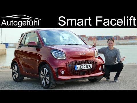 Smart EQ fortwo Facelift FULL REVIEW Cabrio vs Coupé comparison - what’s new?