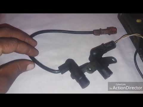 حساس الكرنك . وظيفته/ موقعه/ أعراض تلفه/ و كيفية إختباره crankshaft sensor /capteur volant moteur