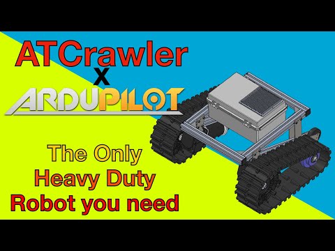 ATCrawler | GPS Navigation with Ardupilot for Heavy Duty Robot