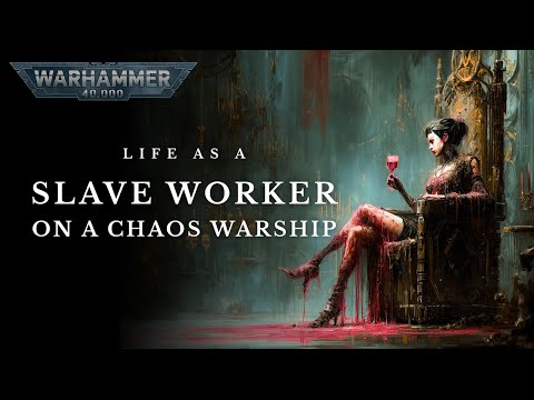 Life As A Slave Worker On A Chaos Warship | Warhammer 40K Horror Story