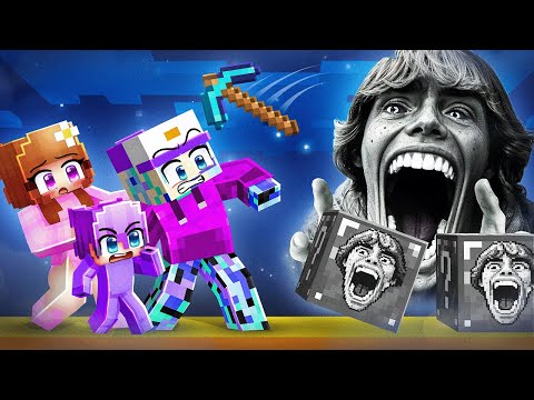Playing a 67 KID LUCKY BLOCK RACE In Minecraft!