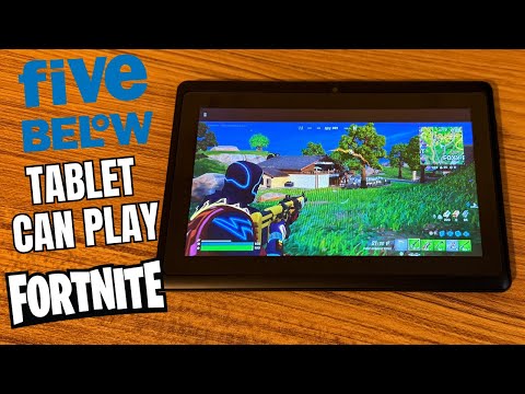 Five Below Tablet vs Fortnite