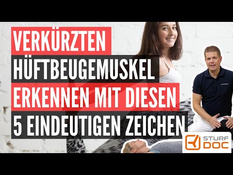 5 Anzeichen für einen verkürzten Hüftbeugemuskel. Psoas verkürzt?