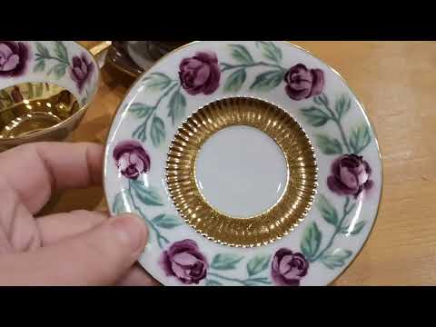 ОБЗОР НАХОДОК на БАРАХОЛКЕ! ФАРФОР! СТЕКЛО! ХРУСТАЛЬ! ВИНТАЖ!