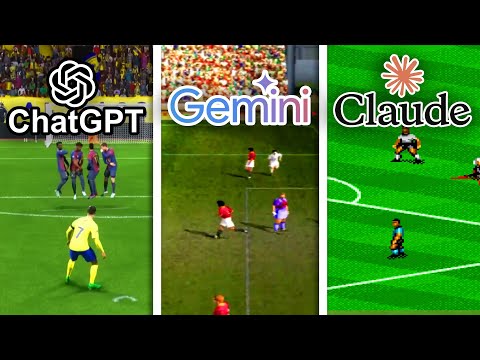 Chatgpt vs Gemini vs Claude: Make the Best Fifa Game From Scratch