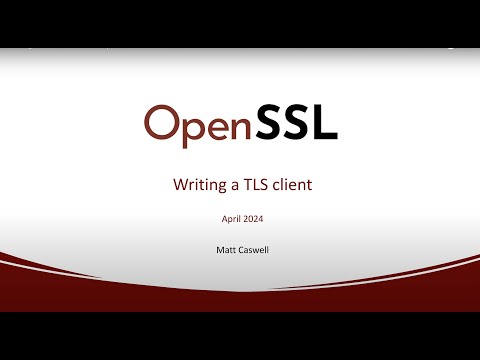 Writing a TLS Client with OpenSSL