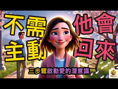 「你不需要主動，他會回來！三步驟啟動愛的潛意識」｜吸引力法則實戰篇 ft  HIKARI