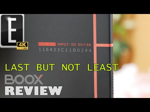 Saved the Best for Last | Onyx Boox Note Air 3 Review
