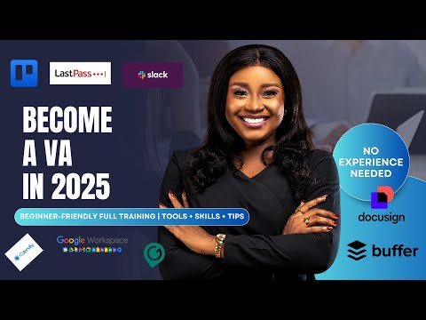 How to Become a Virtual Assistant in 2025 || Full Beginner Training || Tools You Need