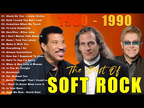Lionel Richie, Elton John, Rod Stewart, Phil Collins, Bee Gees 📀 Soft Rock 70s 80s 90s Full Album