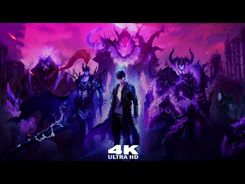 1 Hour loop - 4k HD - Sung Jinwoo - Solo leveling -Live Wallpaper & Screensaver #anime #sololeveling