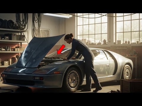 "Compró un Bugatti de 1990 muy barato… hasta que descubrió el secreto detrás del auto"