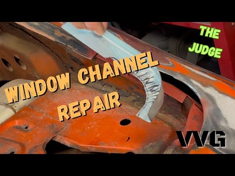 Rusty Window channel repair  1969 GTO JUDGE