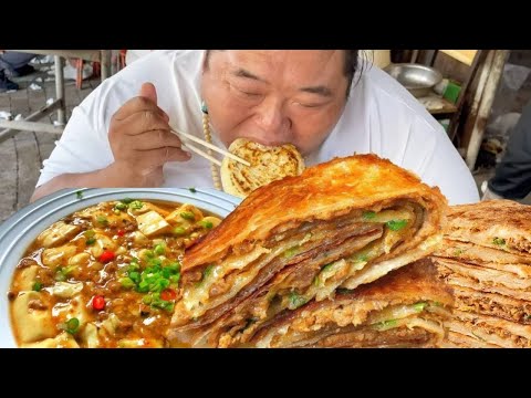 [Fat Monkey Boy Latest] Monkey Brother punched in Tianjin today to sell meat on fire. His craftsman