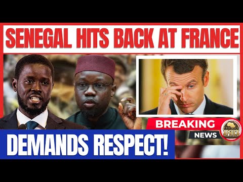 SENEGAL HITS BACK AT FRANCE — SHOWDOWN ESCALATES