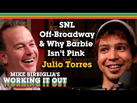 Julio Torres | Off-Broadway, SNL, and Why Barbie Isn’t Pink | Mike Birbiglia's Working It Out
