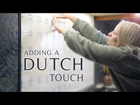 DIY Kitchen Backsplash | Dutch Farmhouse Style
