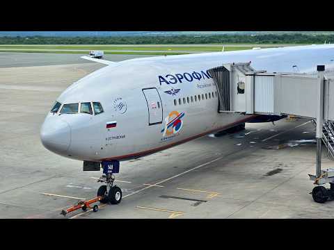 Boeing 777-300ER а/к Аэрофлот | Рейс Владивосток — Москва