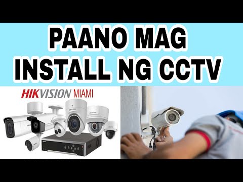 PAANO MAGKABIT NG CCTV | CCTV TAGALOG BASIC TUTORIAL