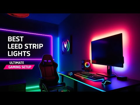 5 Best Gaming Room LED Strip Lights – Immersive Lighting Ideas