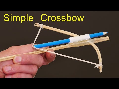 How to Make a Toy Crossbow