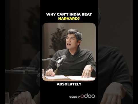 Harvard vs Indian Universities