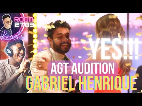 Gabriel Henrique AGT Audition Reaction - OUR BOY SMASHED IT!!!!!!!!!