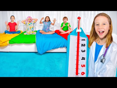 Nastya and her friends learn about the risks of eating candy