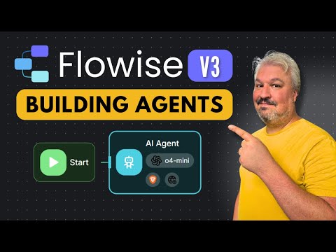 YOU WON'T BELIEVE How Simple Building AI Agents Gets with Flowise v3
