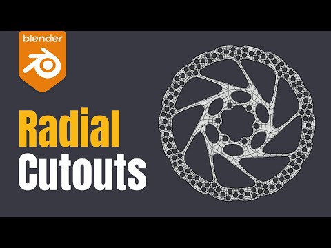 Blender Topology Tutorial: Master Radial Cutouts on Flat Surfaces