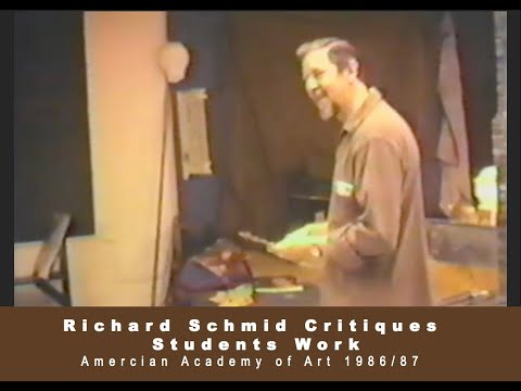 Richard Schmid Critiques Students