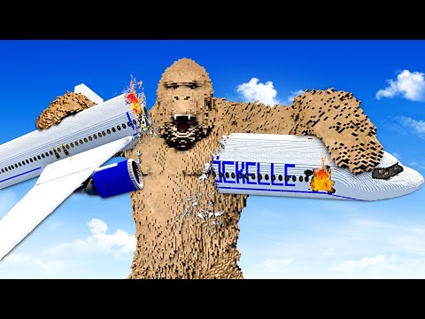 KING KONG CAUSES PLANE CRASH?! (Teardown)