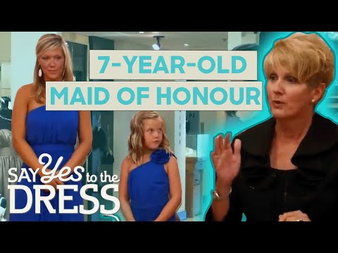 Lori Needs To Find A Dress For A 7-Year-Old Maid Of Honour! | Say Yes To The Dress: Bridesmaids