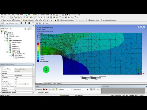 Static Structural Analysis - Convergence