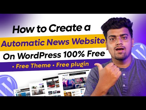 🤑Auto Blogging Website on WordPress✅Fully Automatic News Website on WordPress | Full Site Setup FREE