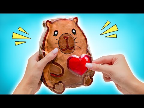 How To Make The Cutest Capybara Squishy 😻 FUN DIY