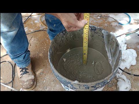 Calculate the density of cellular concrete very easily.