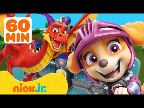 PAW Patrol Dragon Adventures & Rescues! 🐉 1 Hour | Nick Jr.