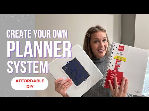 Planner Set Up // DIY Planner Ideas