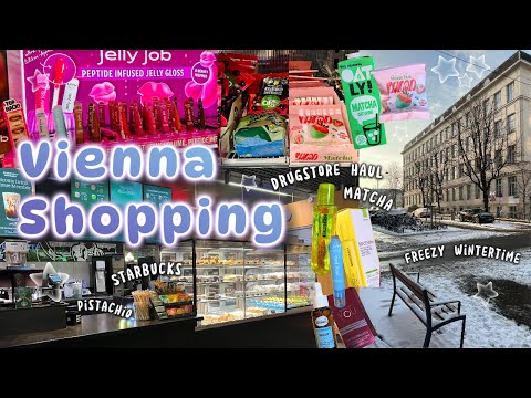 [🎧🎋 VLOG] Drugstore Shopping in Vienna | NYX、Biotherm、Skincare |  #dmshopping #ショッピング #買い物vlog #쇼핑데이