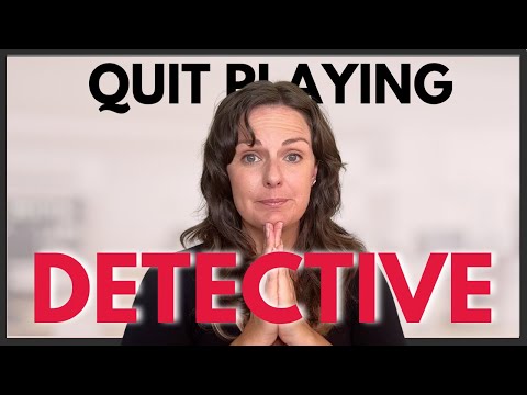 Stop Trying To Figure Him Out.