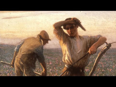 Ralph Vaughan Williams - Fantasia on a Theme by Thomas Tallis. Sir George Clausen - Paintings.