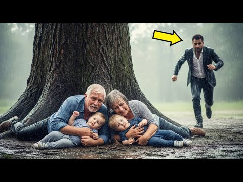 MILLONARIO ENCUENTRA A SUS PADRES ABRAZANDO A SUS GEMELOS BAJO LA LLUVIA, LO QUE HIZO FUE INCREÍBLE!