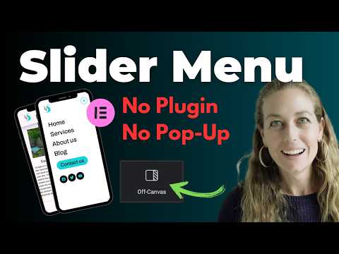 How to Create Amazing Elementor Mobile Menu Sliders with Off Canvas (2024)