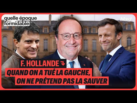 F. HOLLANDE : QUAND ON A TUÉ LA GAUCHE, ON NE PRÉTEND PAS LA SAUVER
