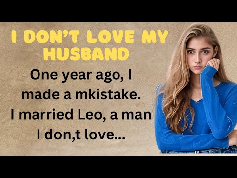 I Married Without Love ✅ An Emotional English Story ✅ Stories to Learn English
