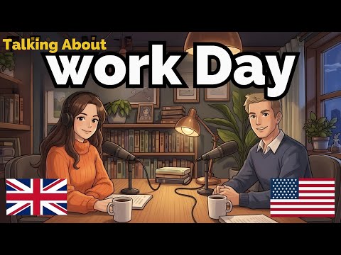How to Talk About Your Work Day in English | English Conversation Practice